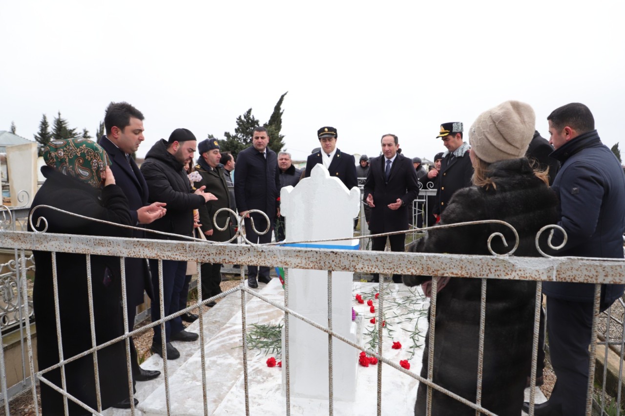 Neftçalada 20 Yanvar şəhidlərinin ildönümü qeyd olundu - FOTOLAR